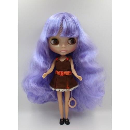 Free Shipping Top discount Transparent Face DIY Nude Blyth Doll item NO. 346T Doll limited gift special price cheap offer toy