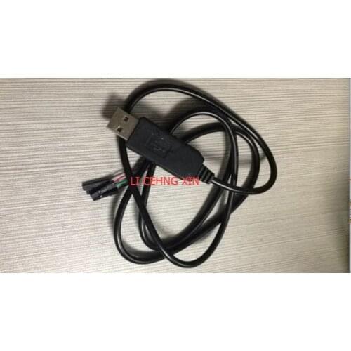 Black PL2303HX Converter USB To RS232 TTL USB To COM Serial Adapter Cable Module