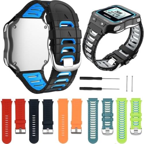 Colorful Silicone Wrist Strap Band For Garmin Forerunner 920XT 920 XT Strap With Srews+Utility Knife SmartWatch Wristband Correa