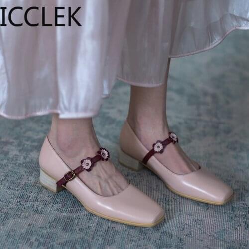 Обувь на среднем каблуке ICCLEK China At AliExpress