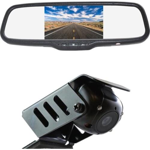 Vardsafe VS504C Reversing Camera & Clip-on Digita Rear View Mirror Monitor for Mercedes Benz Vito W639 Viano (2003-2014)