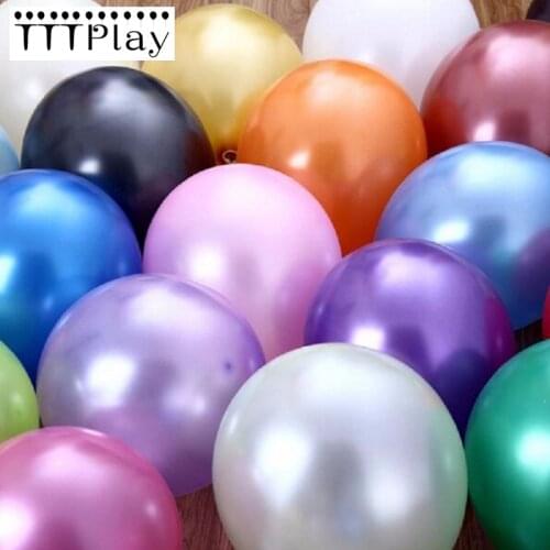 Good Quality 10pcs/lot 12 Inch Pearl Latex Balloons Celebration Wedding Party Decoration Balloons Happy Birthday Party Supplies