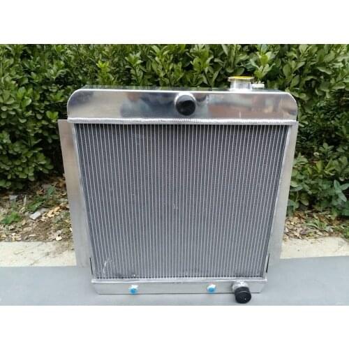 ALUMINUM RADIATOR For CHEVY PICK UP TRUCK V8 1955-1958 1956 1957 1958 56mm 3 Core