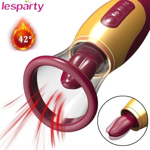 Blowjob Clitoris Sucker Dildo Vibrators for Women Tongue Vibrating Nipple Massager Pussy Licking Toys for Women Sex Machine