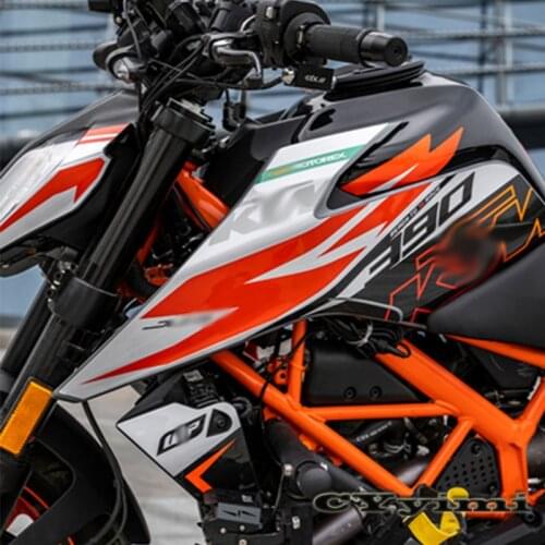 Motorcycle Decals Decoration Fuel Tank Body Protection Sticker FOR KTM DUKE 390 250