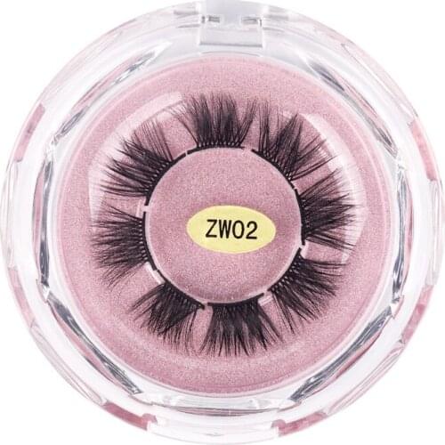 Newest Thick Natural & Comfortable Segmented False Eyelashes Soft Light Handmade Reusable 3D Fake Lashes Curly 3Pcs/Lot