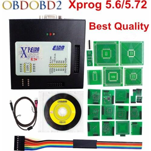 Newest Version XPROG-M 5.75 ECU Programmer Xprog M V5.72 ECU Chip Tuning Better Than X-Prog M box 5.6 Chip Programmer Free Ship