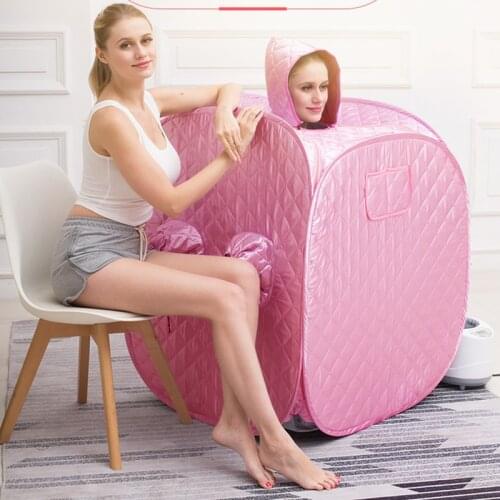 STEAM SAUNA BATH Steam Life Cabin Portable Sauna Therapy Detox Lose Weight Detox Machine Sauna Accessories Steam Turbine