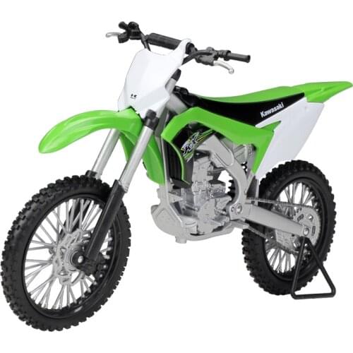 WELLY 1:10 Kawasaki 2017 KX 250F factory version static die-casting vehicle collection motorcycle model toy