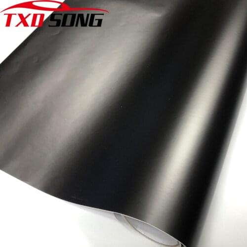 10/20/30/40/50X152CM Premium Gunmetal Metallic Matte Grey Vinyl Wrap with Air Release Dark Gray Anthracite Car Wrap Foil