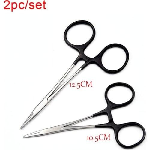 2pcs/set ophthalmic microsurgical instruments 10.5CM and 12.5CM surgical ophthalmic device lock needle holder