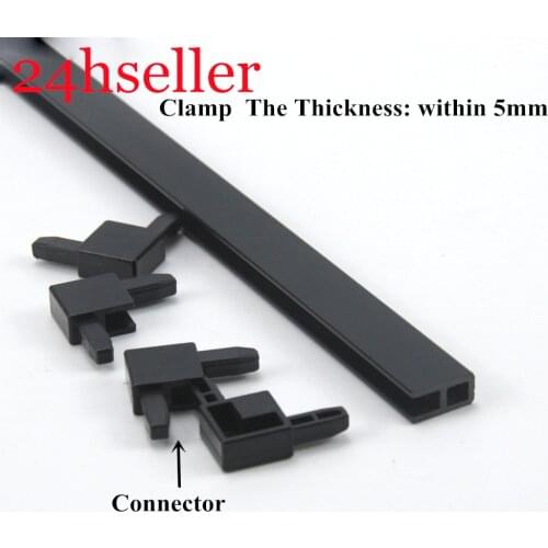 5mm u-shaped edge strip cover plate edge strip fish tank slide cover anti-collision strip Fish Tank Aquarium Accessories