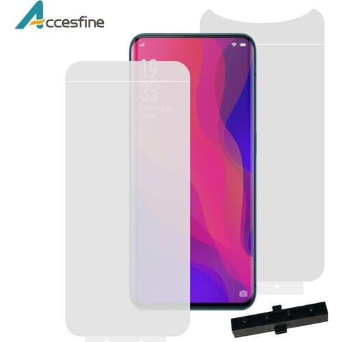 Защитные пленки для Oppo Find X Accesfine China At AliExpress