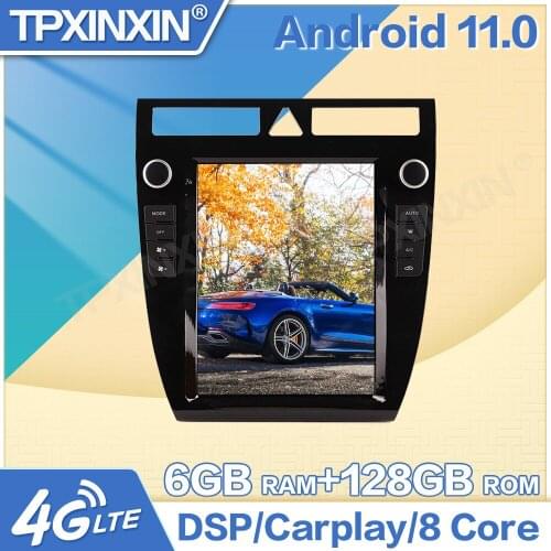 Android 11 car radio Central Multimedia intelligent system tonch screen with gps Navigation carplay For Audi A61999-2003