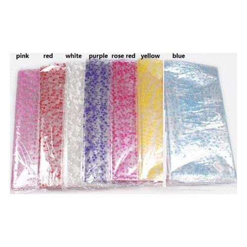 Large Plastic Gift Package Bag 100Pcs Plastic Packaging Bag Clear Cellophane Bag Bakery Gift Packing Bag