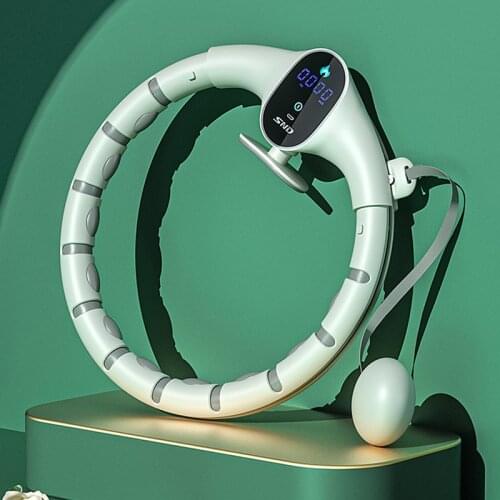 Fitness Smart Counting Sport Circle Adjustable Home Fitness Body Building Ring Musculation Exercise Thin Waist Slimming Hoop