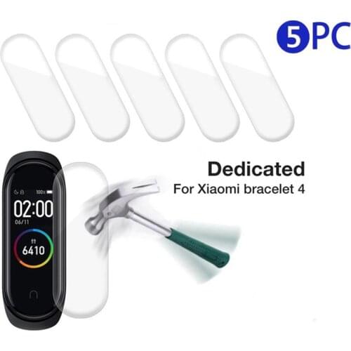 5/10/20 Pcs Hydrogel Protective Tempered Film For Xiaomi Mi Band 4 Protection Film Full Screen Permeability Film HD Explosion
