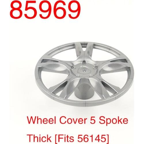 HUAZHI 8pcsHigh-tech building block 85969 wheel Hub cover suitable for wheel 56145MOC parts accessories