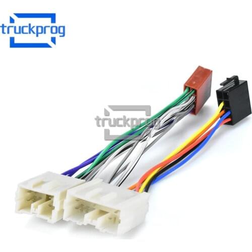 TruckProg ISO Radio Adapter Cable for VOLVO S40 V40 S70 V70 2000+/Serie 8/Serie 9 1993-1996