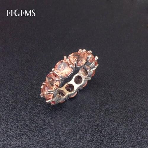 FFGems Classic Zultanite Rings Genuine 925 Sterling Silver Created Diaspore Color Change for Women Wedding Party Fine Jewelry