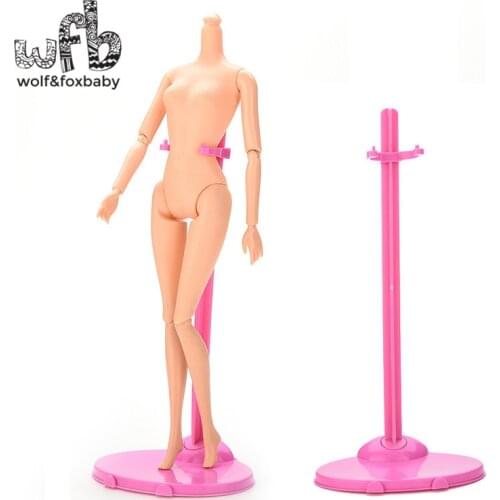 Random Color Girl Prop Up Doll supports Doll Stand Display Holder