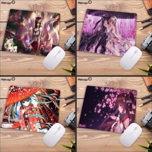 Mairuige 18x22cm 20x25cm 25x29cm large XL mouse pad Japan anime mousepad gaming gamer mouse Keyboard Mat Customized