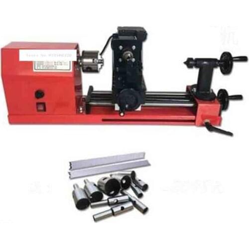 New Arrival Small M,ultifunctional Woodworking Lathe 6030 Miniature Lathe Machine Processing Beads Machine 0-2000r/min 220V 900W