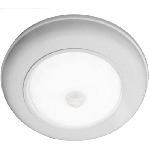 Wireless Motion Sensor Ceiling Light Battery Operated Sensing Activated LED Lamp Entrance Closet Stairs Hallway Garage ZM911