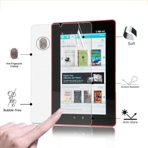 Premium Anti-Glare screen Protective film Matte Film For Kobo VOX 7.0" tablet Anti-Scratches Screen Protector film + clean cloth