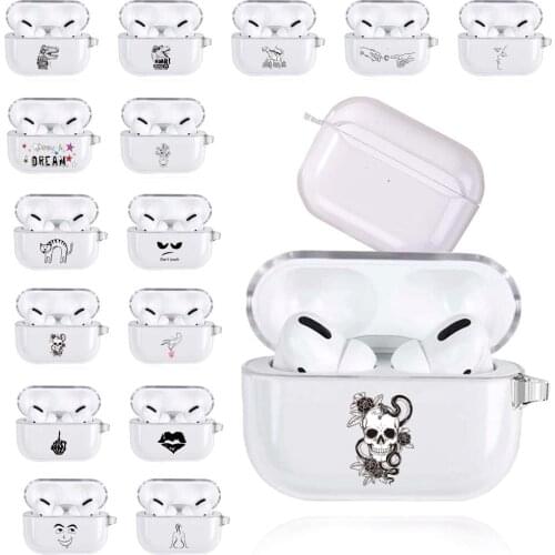 Silicone Cover Case for Apple Airpods Pro Case Bluetooth Case for A2084,A2083 for AirPods Pro Earphone Accessories Skin