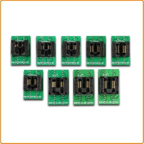 SSOP/TSSOP8 Burning Socket 14/16/20/24/28 Conversion DIP Test Socket Chip IC Chip Adapter