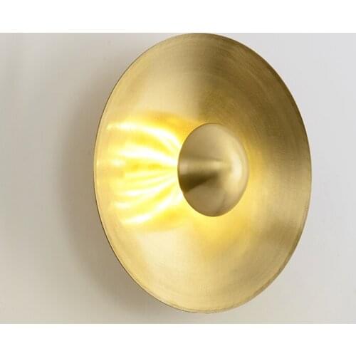 Light luxury wall lamp Nordic simple bedside lamp personality creative staircase aisle bedroom living room TV background