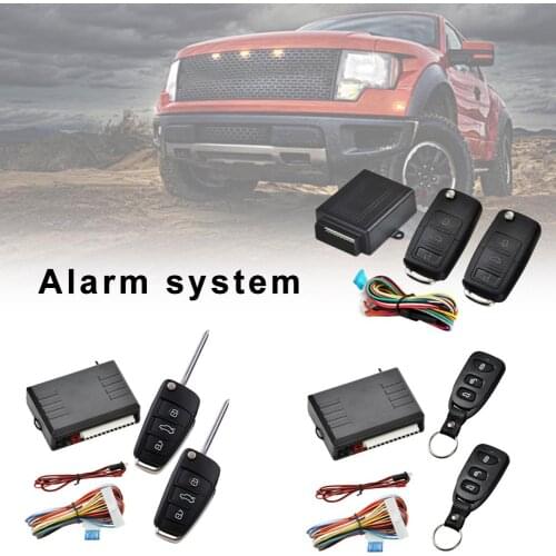 12V Universal Car Remote Central Door Lock Keyless System Auto Remote Central Kit Car Alarm Systems Central Locking Kit Protect