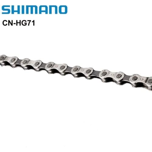 SHIMANO CN-HG71 chain MTB mountain bike bicycle chain 6S 7S 8S 21/24S speed cycle chain 112 links HG71 updated of HG50