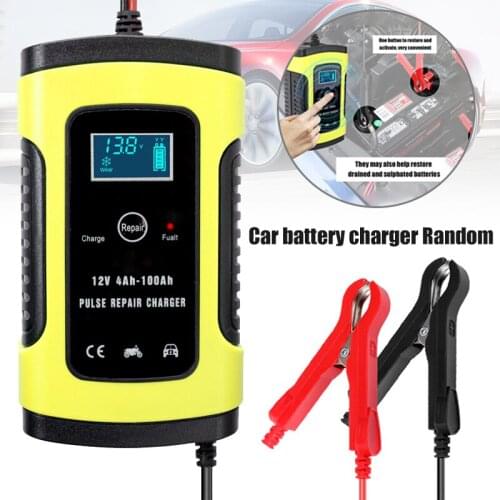 Charger Car Battery Starter Jump Power Booster 12V Smart Auto Pulse Repair Charger M8617