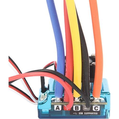 120A Brushless Speed Controller for 1/12 Car Crawler Buggy Trucks DIY Parts