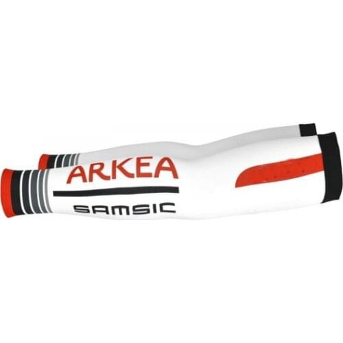 2019 ARKEA SAMSIC TEAM Mens Cycling Arm Warmers Breathable Outdoor Sports MTB Bike Bicycle Armwarmers One Pair