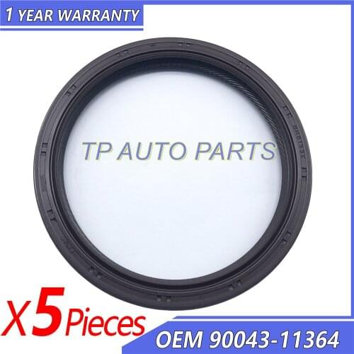 5 Pieces Auto Spare Engine Parts Oil Seal OEM 90043-11364 BH6133E 9004311364 Compatible With Hyundai