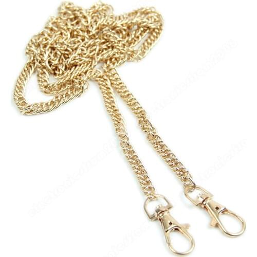 THINKTHENDO Purse Replacement Handbags Bags Handle PU Strap Chain bag strap bag handle bag hardware Length 120cm