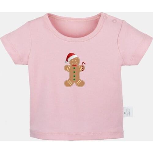 The Gingerbread Man Design Newborn Baby T-shirts Prince Rogers Nelson Star Printing Graphic Solid Color Short Sleeve Tee Tops