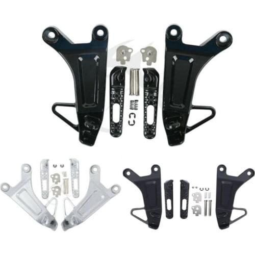 Motorcycle Rear Footrest Foot pegs Set For Honda CBR600RR CBR 600 RR 2003-2004
