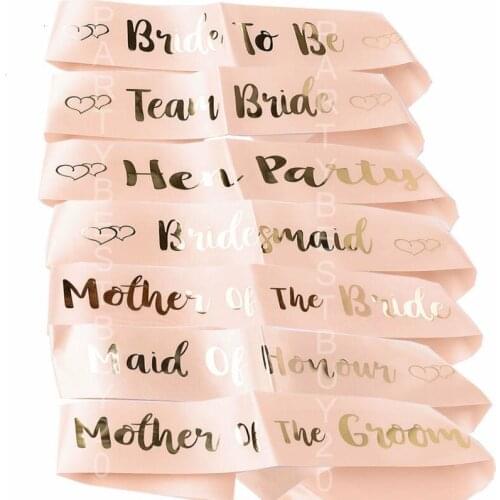 Chicken Party Pink Sashes Team Girls'Night Out of the Wedding Party of the Bride To Be Track