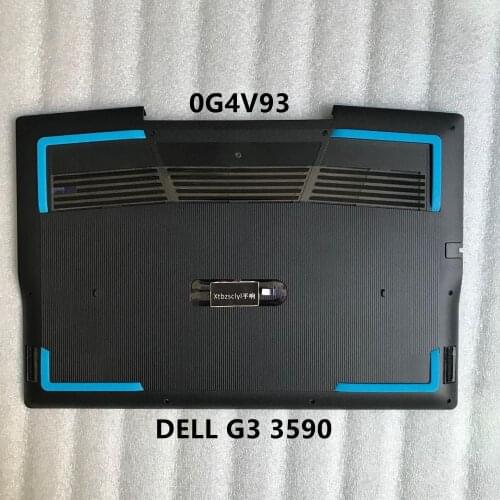 For Dell G3 3590 black blue mat under cover bottom shell laptop shell 0G4V93 G4V93