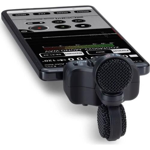 Newest ZOOM AM7 Mid-Side Stereo Recording Microphone For The Android Device, For Music Video, Video Podcast, Vlogging