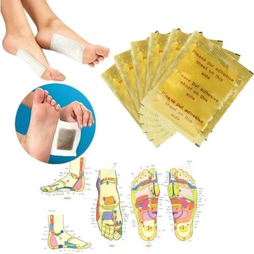 10 Pcs Detox Foot Patch Improve Sleep Slimming Foot Care Feet Sticker Weight Loss Products Effective Anti Cellulite Fat Burning