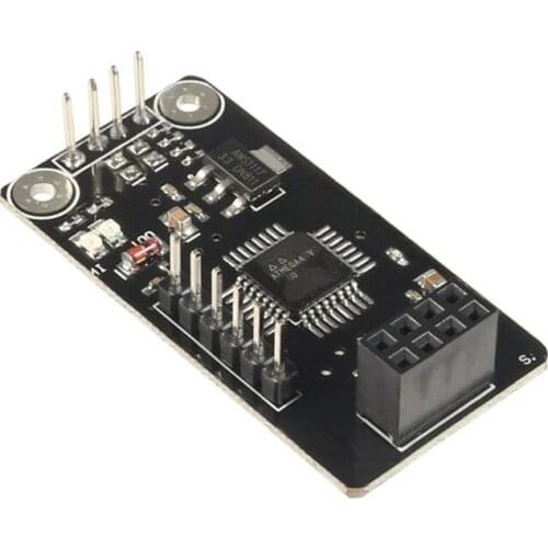ATMEGA48+ NRF24L01 Socket Adapter Plate Board Wireless Shield Module