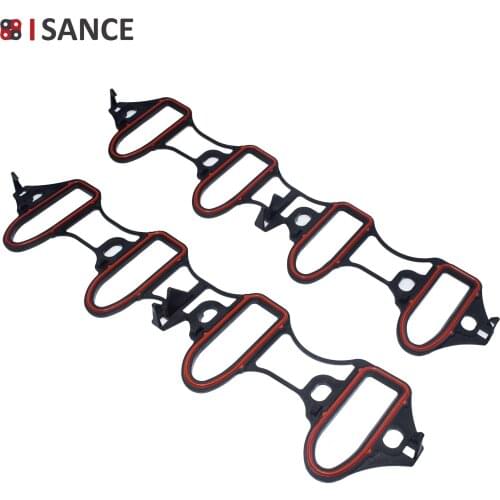 Right & Left Intake Manifold Gasket Seal 89060413 89018589 17113557 89017367 For Chevrolet GMC Buick Hummer Cadillac Isuzu Saab