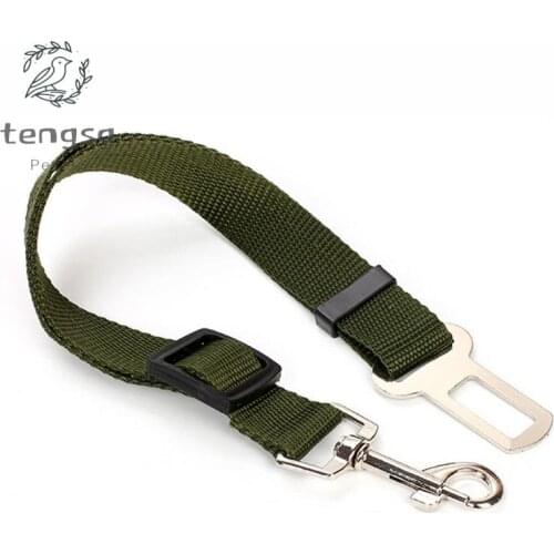 Pet Dog Car Seat Belts Harness Vehicle 1pc Puppy Adjustable Leader Clip Dog Supplies Safety Dropshipping Pet Products