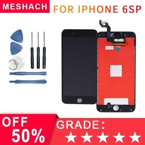 AAA+++ LCD Display For iPhone 5S 6 7 8 6S 6SP 7Plus 8Plus 6Plus Touch Screen Replacement Assembly Digitizer LCD with Tools
