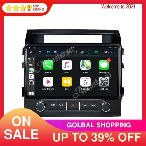 Android 9 Tesla Radio MAX PAD For TOYOTA LAND CRUISER LC200 2008+ Car Multimedia Player Car GPS Navigation Head Unit Auto Stereo
